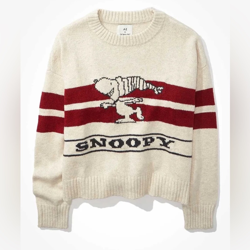 AE “Snoopy” Crewneck Sweater